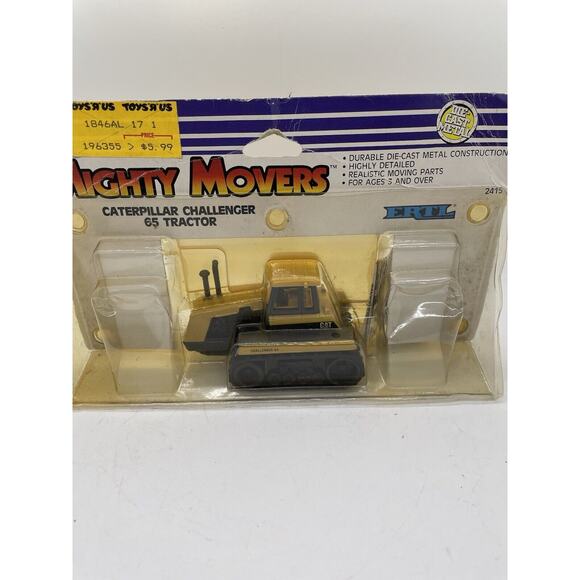1998 Ertl Mighty Movers Caterpillar Challenger 65 Tractor Collectors 1st Edition - Picture 1 of 10